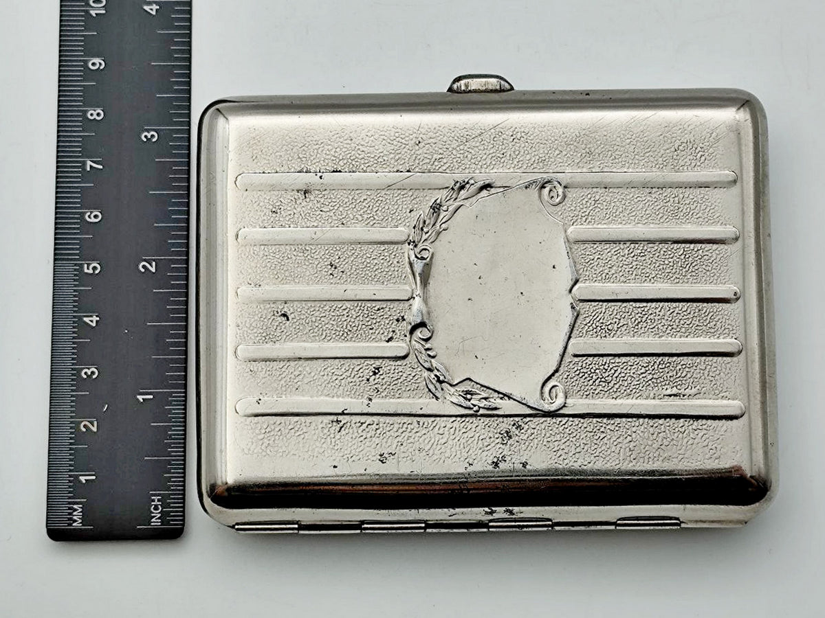 Cigarette Case Valery Chkalov Vintage Soviet | Pilot Hero Aviation Monument Tobacciana USSR
