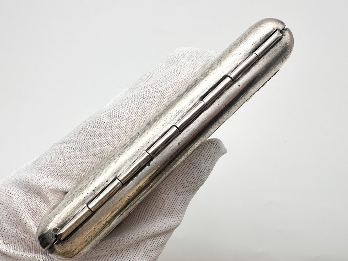 Cigarette Case Alexander Pushkin Monument Vintage Soviet | Poet Book Tobacciana USSR
