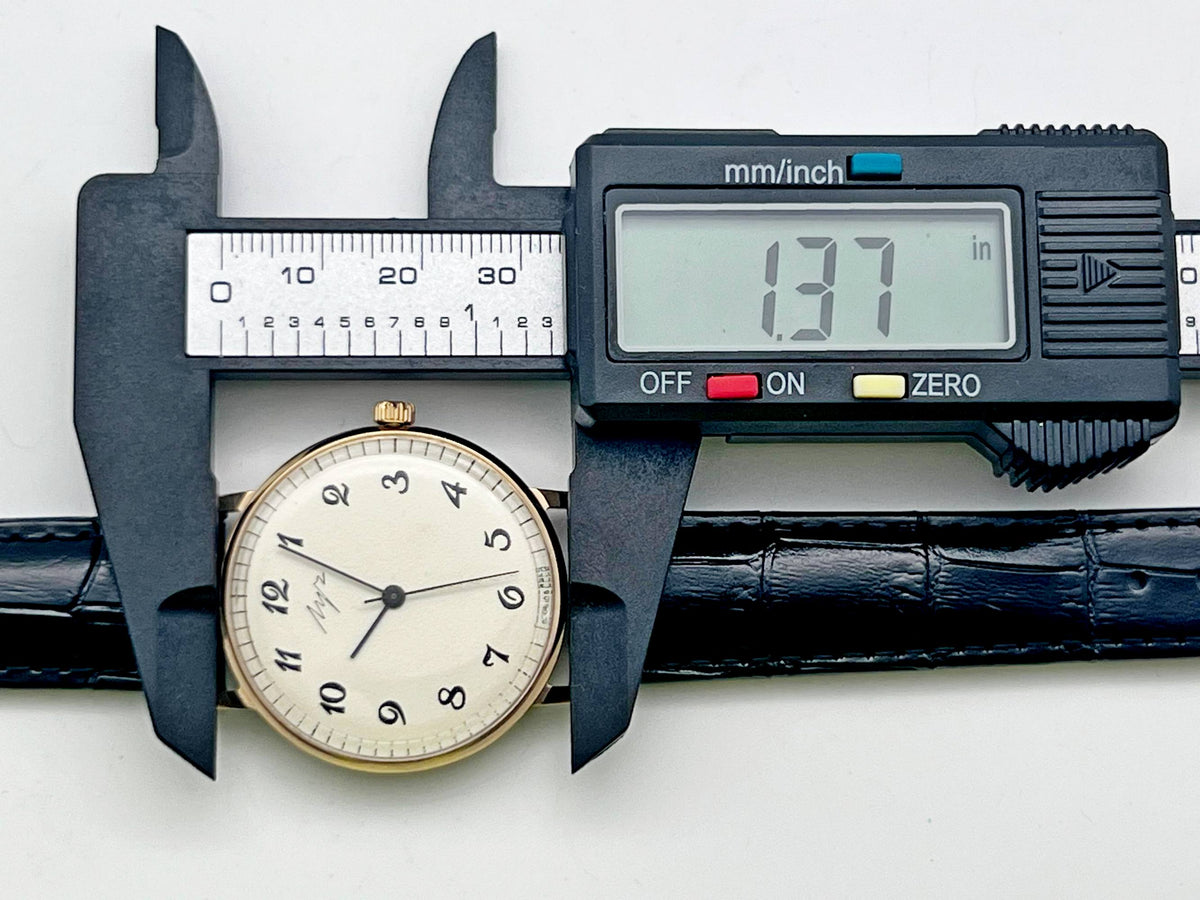 Vintage LUCH 2209 Ultra Slim AU Soviet Mechanical Watch | Wristwatch USSR Watch