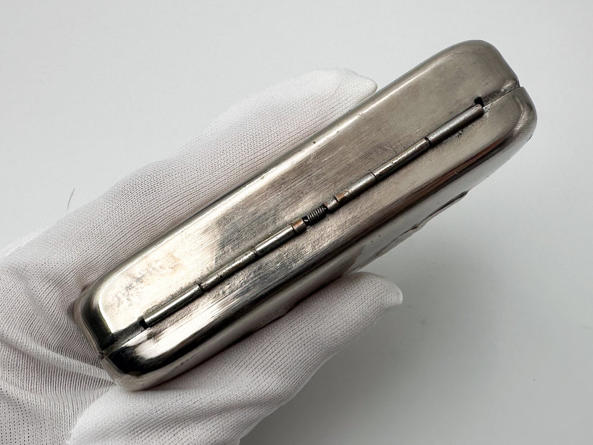 Vintage Snuffbox Smoking Pipe | Cigarette Case Odessa Pobeda Artel Pocket Box Soviet Tobacciana USSR