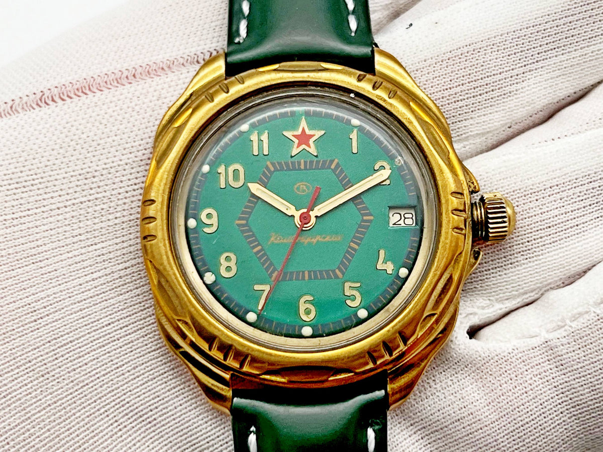 Vintage WOSTOK 2414 Komandirskie Mechanical Watch | Vostok Post-USSR Watch