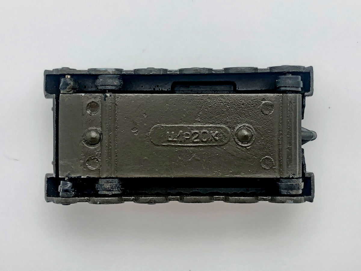 Vintage Soviet Halftrack Armored Vehicle Toy | USSR Diecast Military Collectible