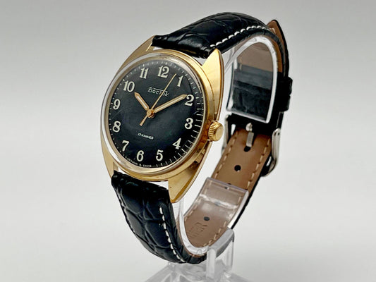 Vintage WOSTOK 2409 AU1 Gilt Soviet Mechanical Wristwatch | Vostok USSR Watch