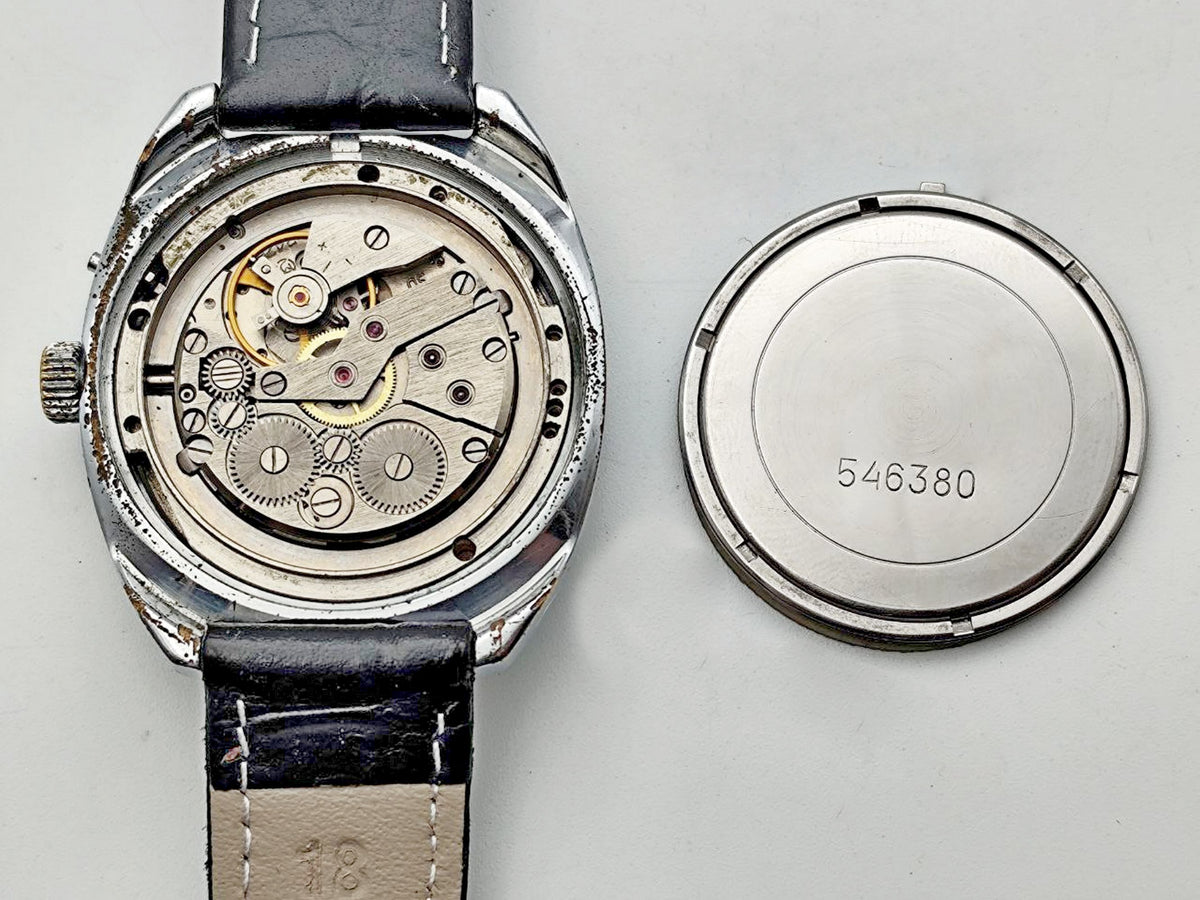 Vintage SLAVA 2428 Soviet Mechanical Watch | Wristwatch USSR Watch