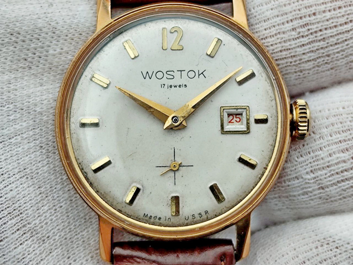 Vintage WOSTOK 2605 AU 20 Soviet Mechanical Wristwatch | Vostok USSR Watch