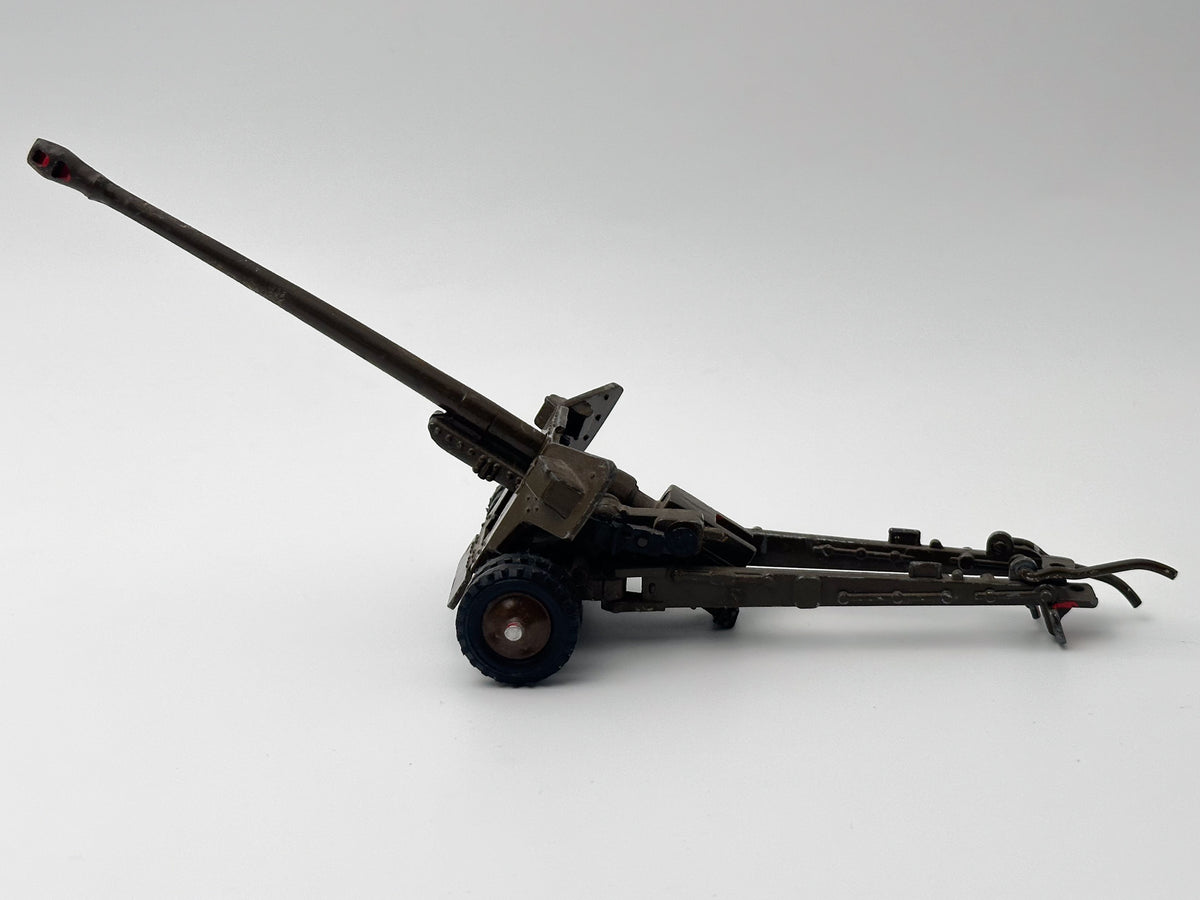 Vintage Soviet Diecast Metal 100mm Anti-Tank Field Gun BS-3 Toy Model USSR 1:43 | Arsenal Plant Leningrad