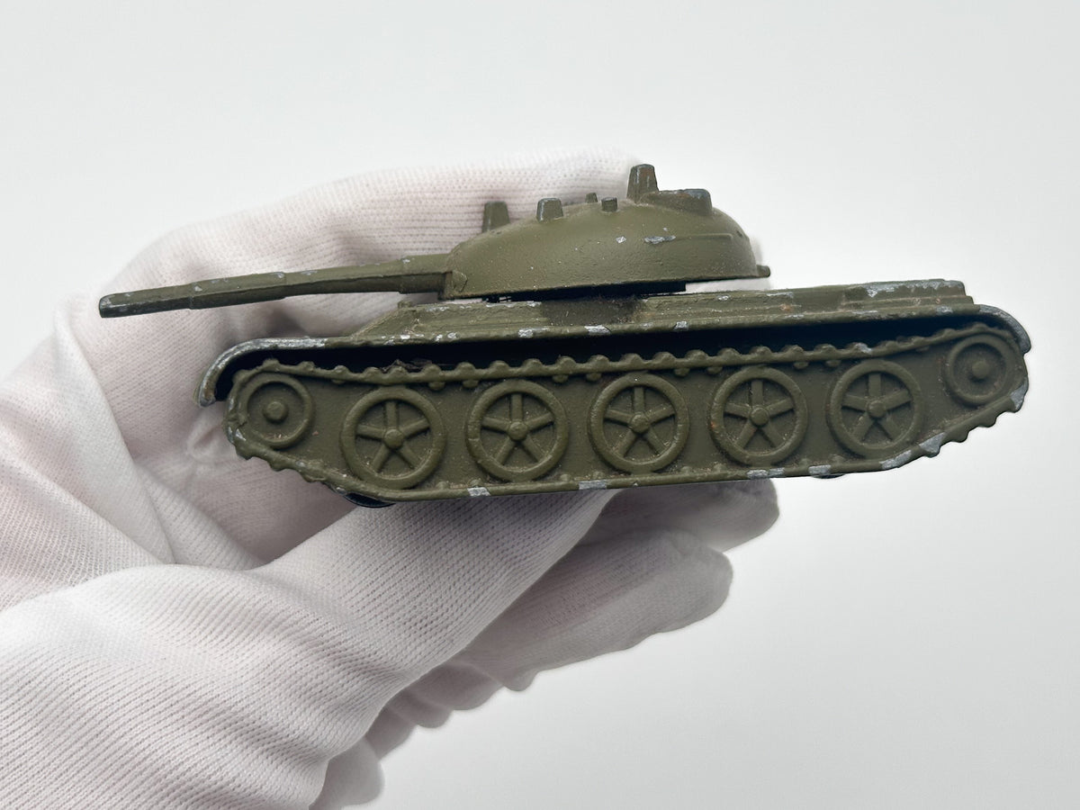 Vintage Soviet T-54 T-55 Toy Tank | USSR 1/43 Scale Military Model