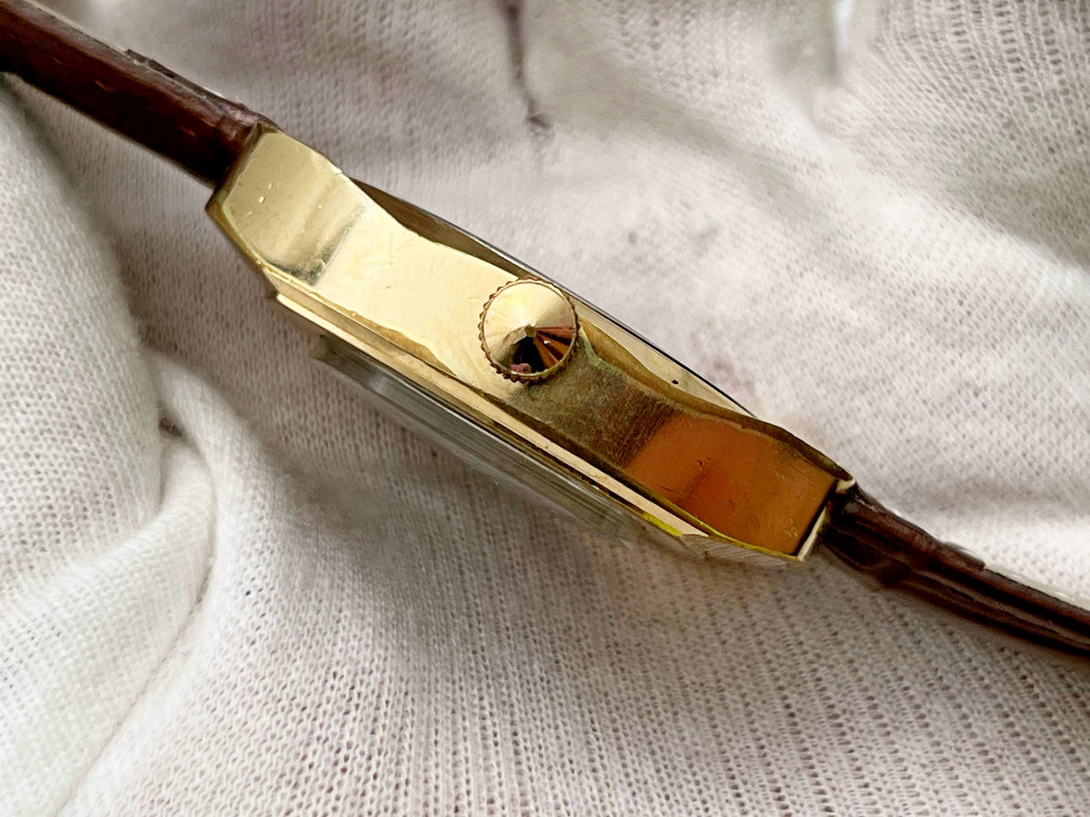 Vintage Poljot 2628.H AU 10 Soviet Mechanical Watch | Gilding  Wristwatch USSR Watch