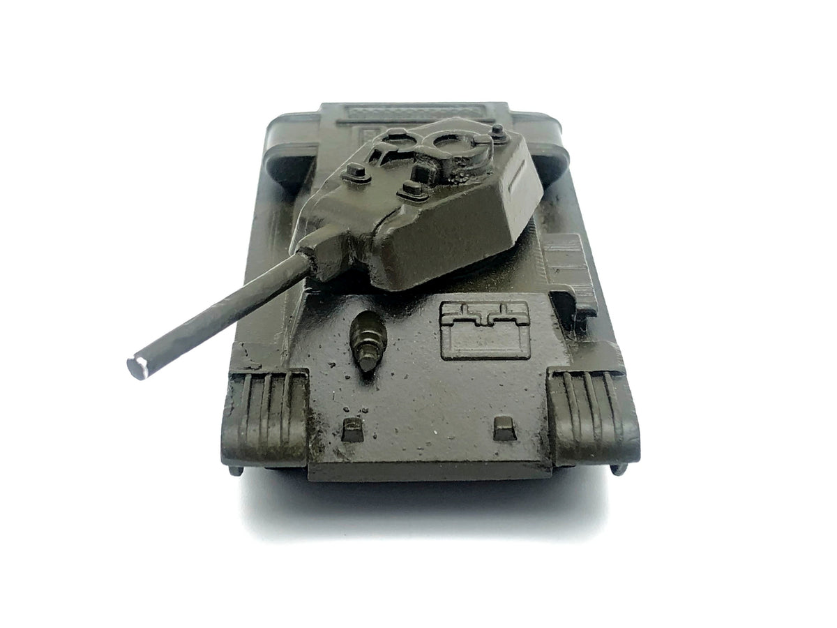 Vintage Soviet Diecast Metal T-34 Medium Tank Toy Model USSR 1:72 | Tula Cartridge Works TPZ