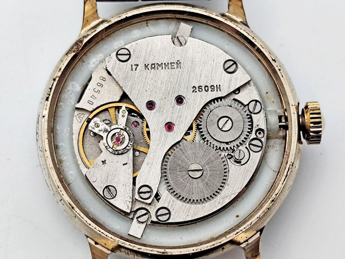 Vintage POLJOT 2609 Soviet Mechanical Watch | Wristwatch USSR Watch