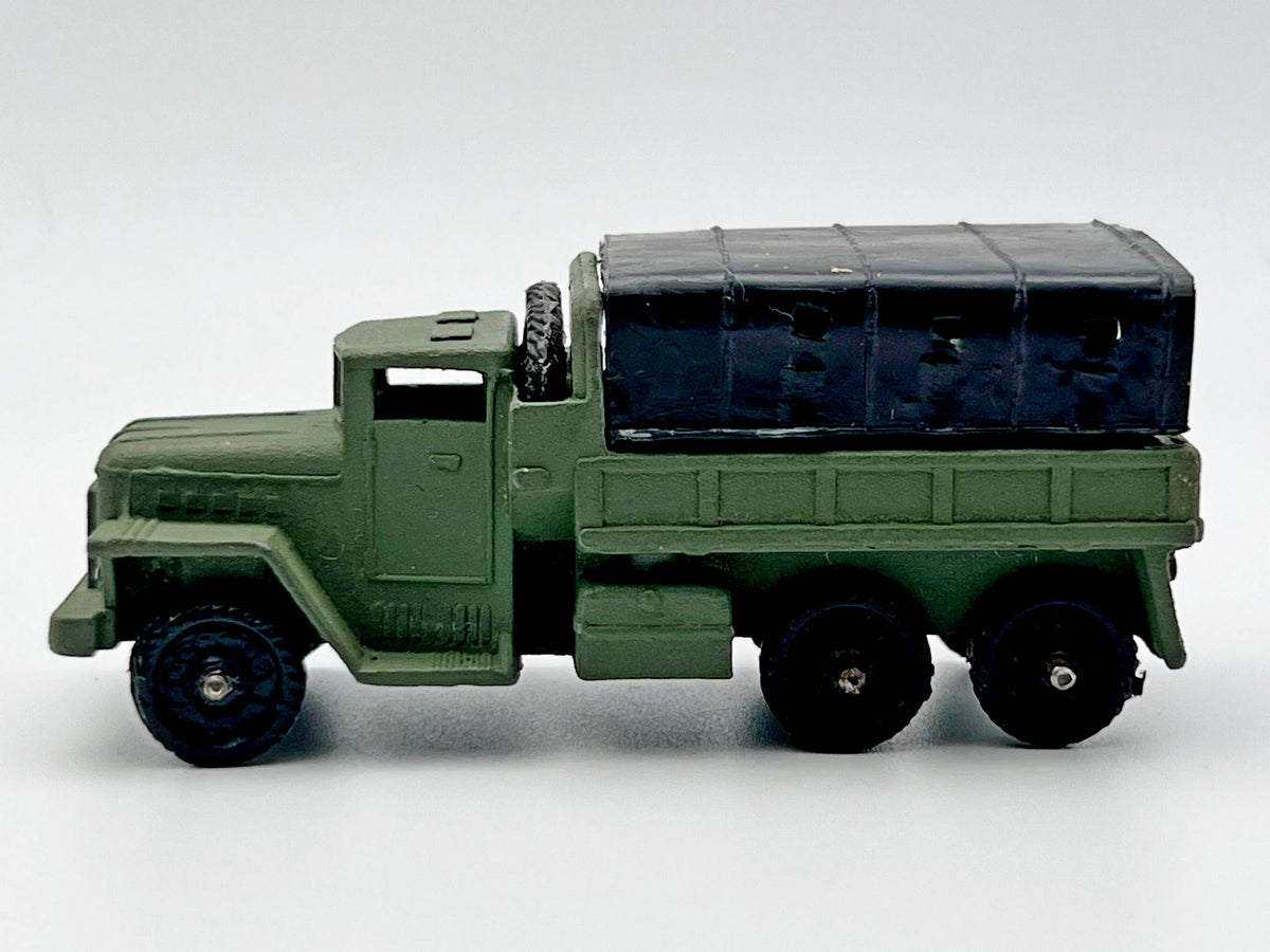 Vintage Soviet Military Truck with Box | USSR Diecast Kharkiv Factory Collectible
