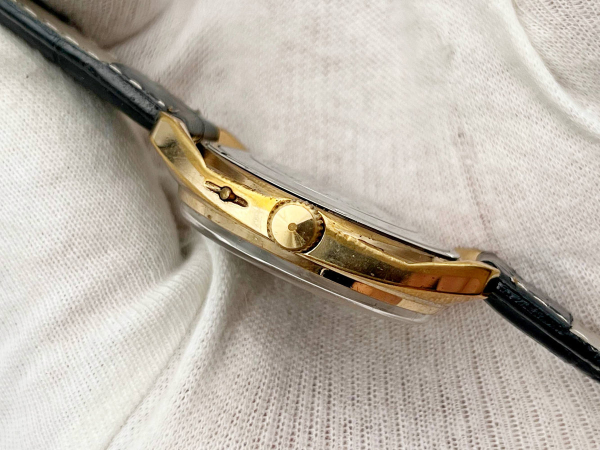 Vintage SLAVA 2428 AU 5 Soviet Mechanical Watch | Gilding  Wristwatch USSR Watch