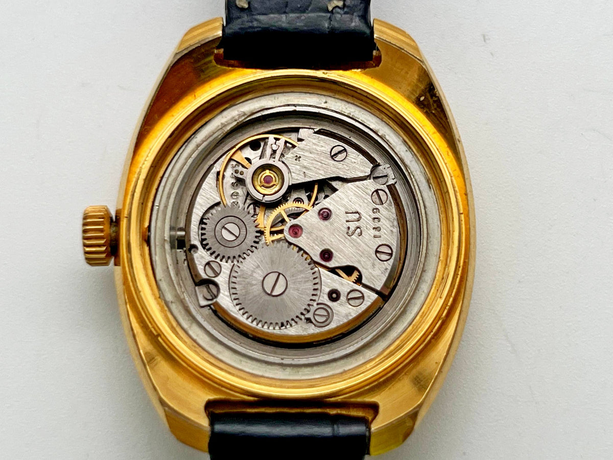 Vintage LUCH 1809 AU Ladies Soviet Mechanical Watch | Gilding  Wristwatch USSR Watch