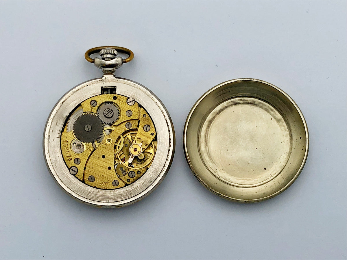 MOLNIYA 3602 Ministry of Emergency Situations Ukraine Vintage Pocket Watch
