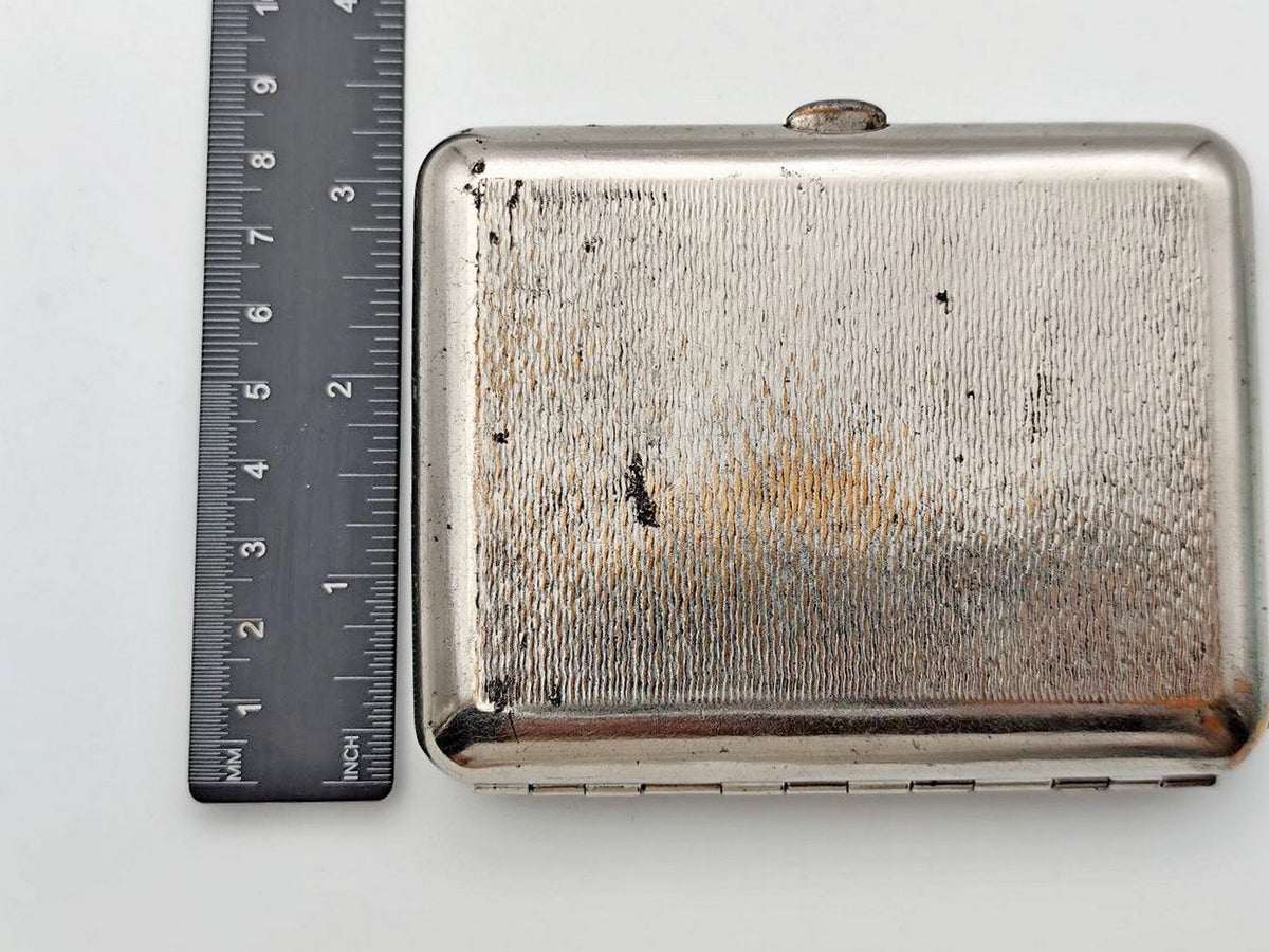 Vintage Cigarette Case Peter and Paul Fortress | Leningrad Landmark Pocket Box Soviet Tobacciana USSR