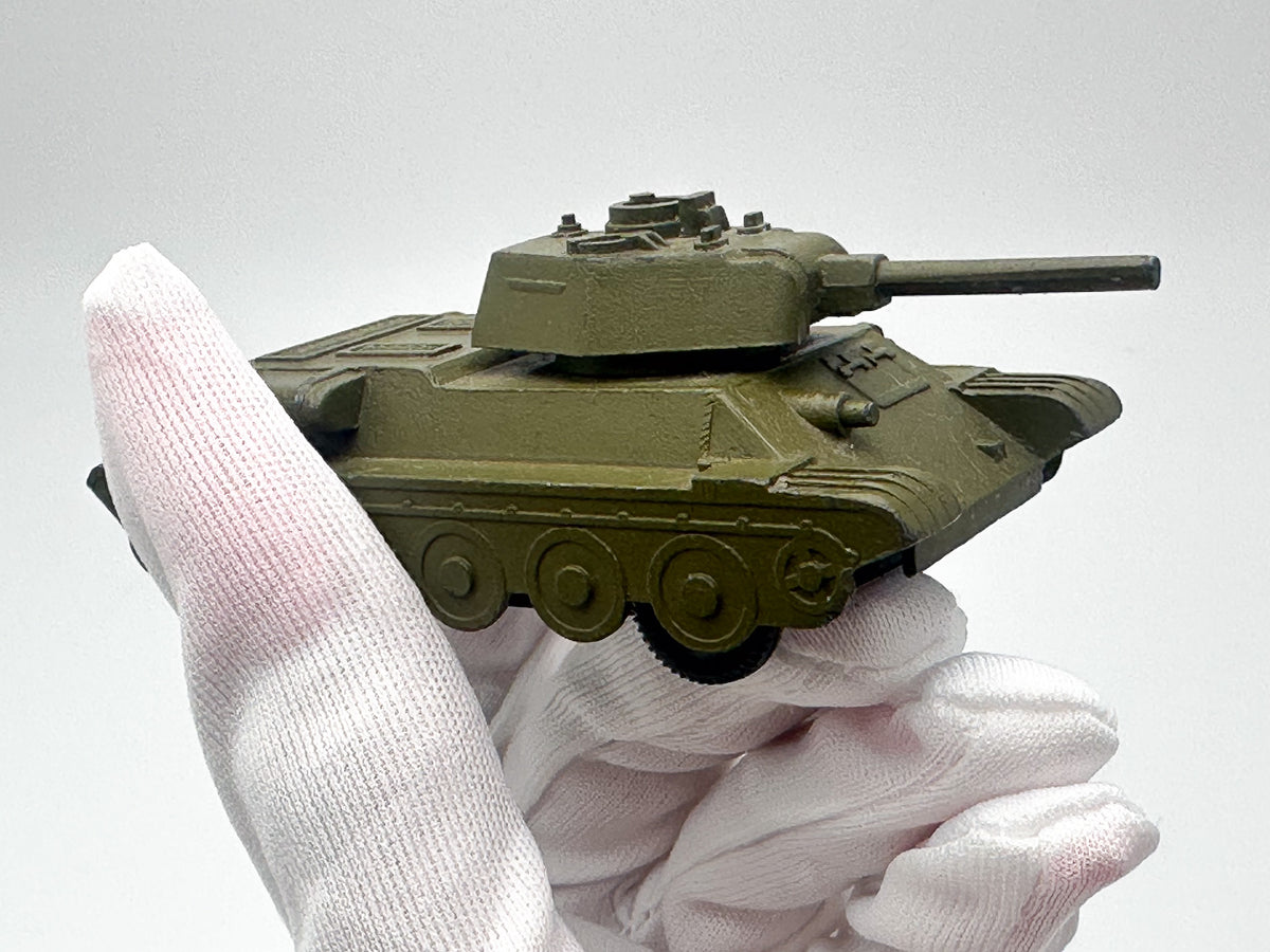 Vintage Soviet T-34 Toy Tank | USSR Diecast Military Armored Vehicle Collectible