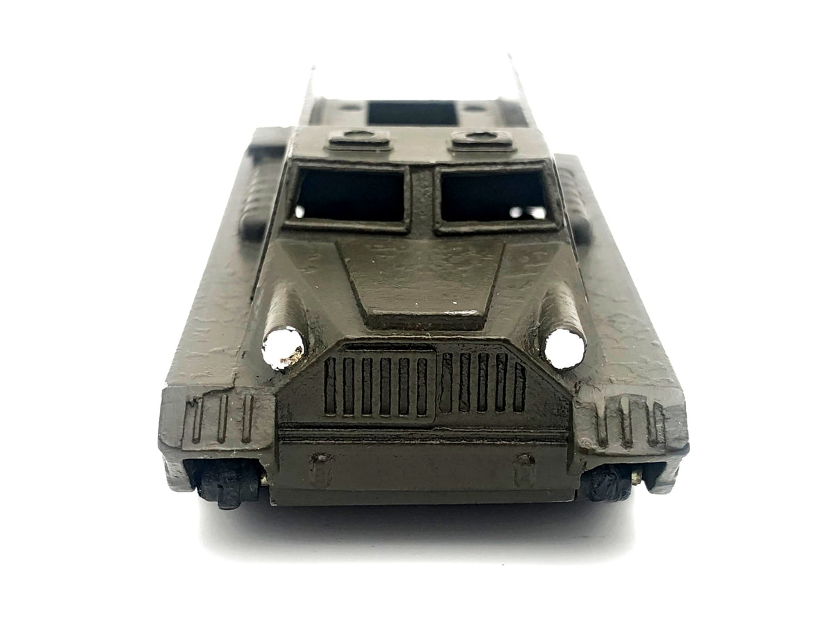 Vintage Soviet Halftrack Armored Vehicle Toy | USSR Diecast Military Collectible