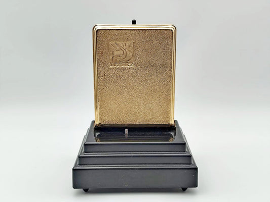 Vintage Musical Cigarette Case 50 Years of October | USSR Wind-up Souvenir Tobacciana