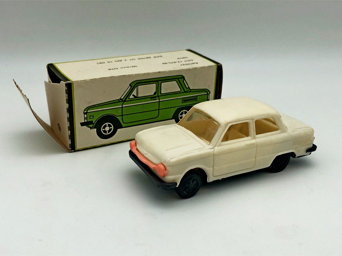 Vintage ZAZ-968 Zaporozhets Toy Car | USSR Plastic Collectible Miniature