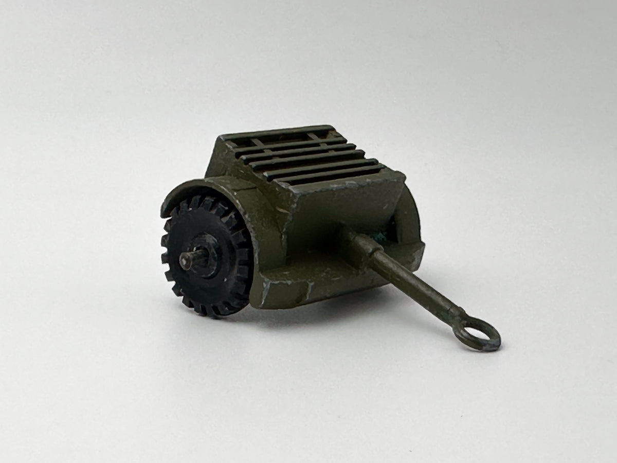 Vintage Soviet Diecast Military Ammunition Shell Trailer Toy USSR 1980s | Tula Cartridge Works TPZ