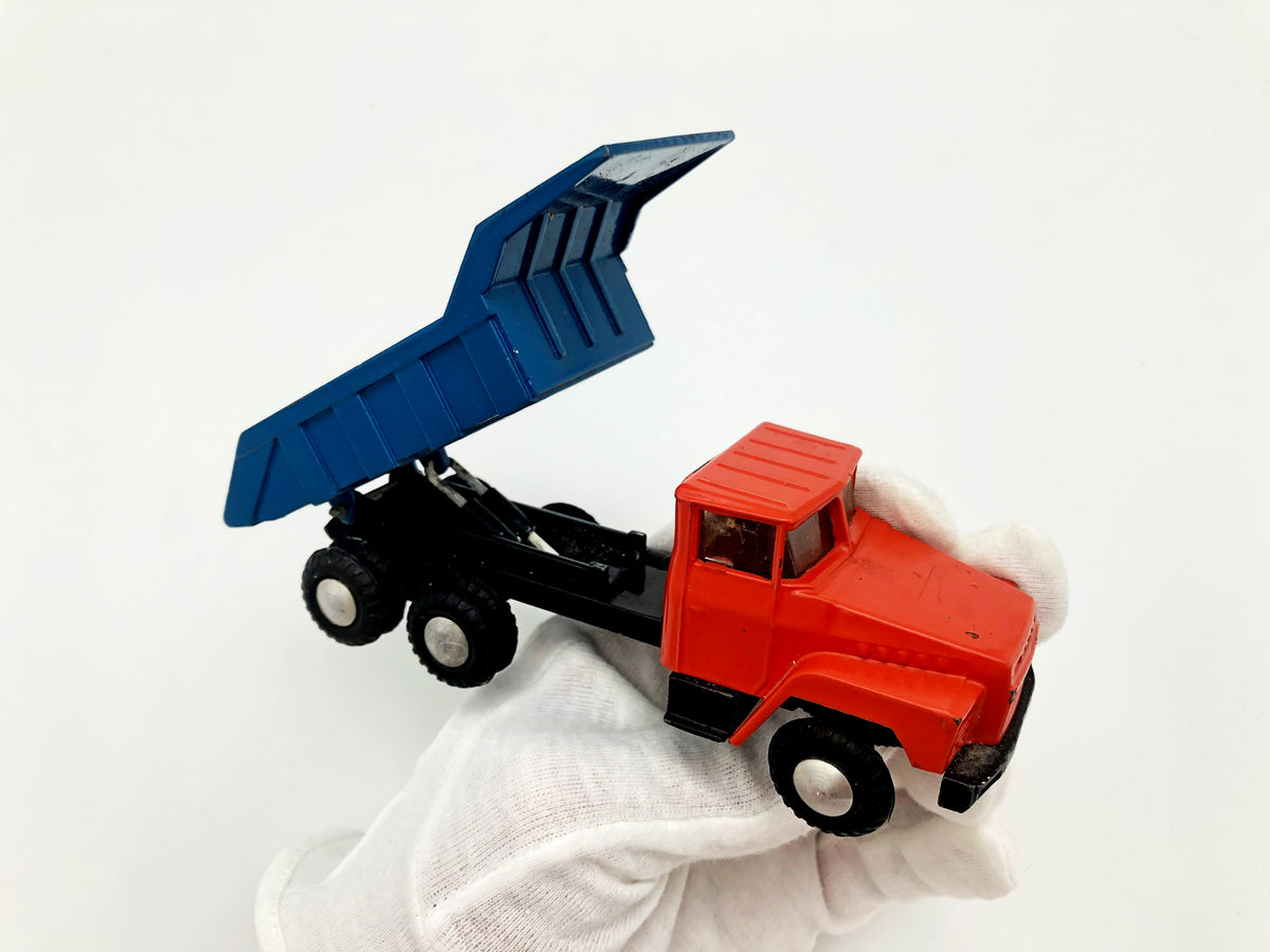 Vintage Soviet KrAZ-256B Dump Truck Diecast | USSR 1/43 Scale Model