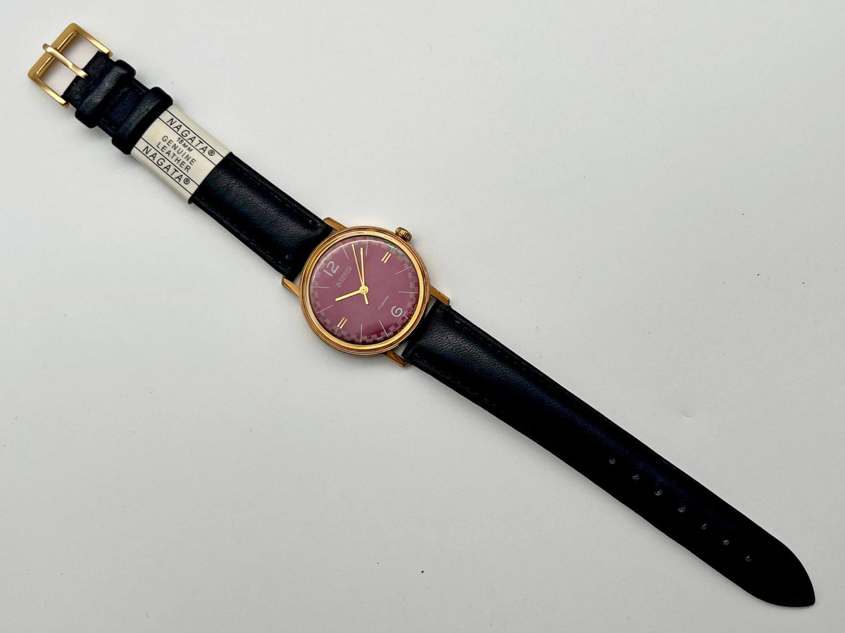 Vintage WOSTOK 2409 AU 20 Soviet Mechanical Watch | Vostok USSR Gilt Watch
