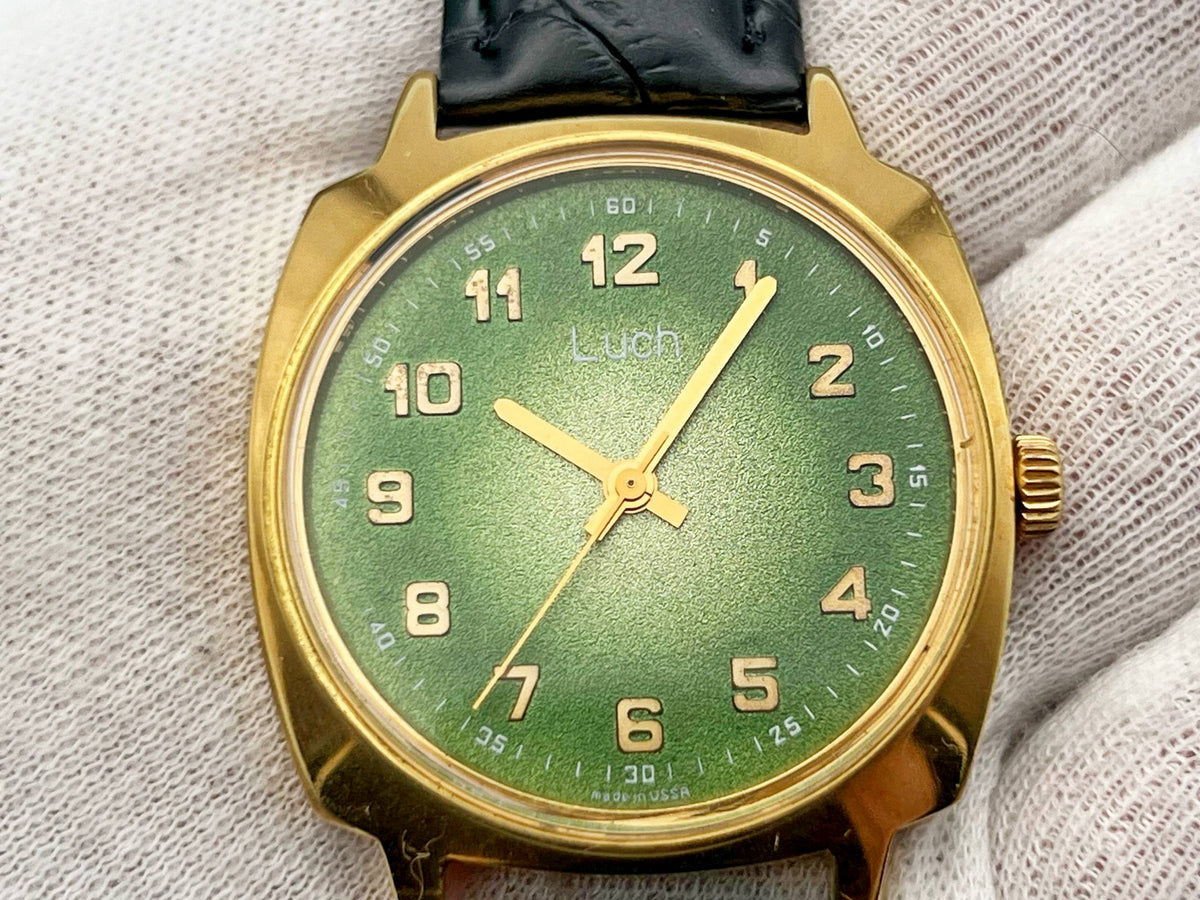 Vintage LUCH 2209 AU10 Soviet Mechanical Watch | Wristwatch USSR Watch