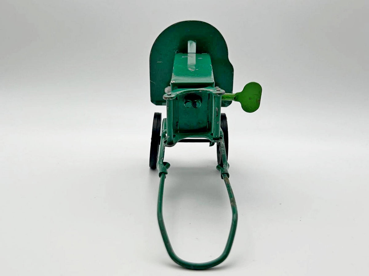 Vintage Soviet Maxim Machine Gun Toy | USSR Pressed Steel Military Collectible