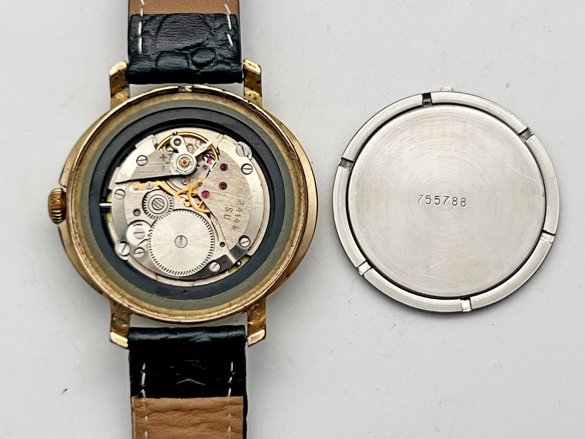 Vintage WOSTOK 2414 AU Gilt Soviet Mechanical Wristwatch | Vostok USSR Watch