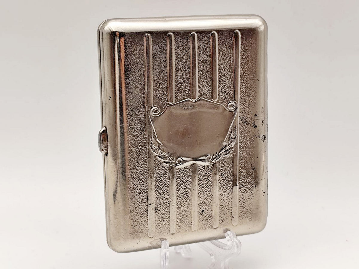 Cigarette Case Valery Chkalov Vintage Soviet | Pilot Hero Aviation Monument Tobacciana USSR