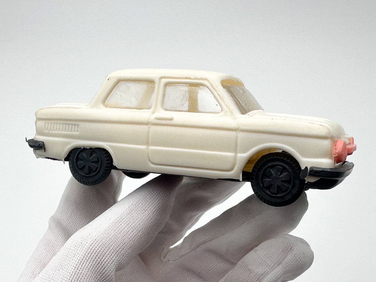 Vintage ZAZ-968 Zaporozhets Toy Car with Box | USSR Plastic Collectible Miniature
