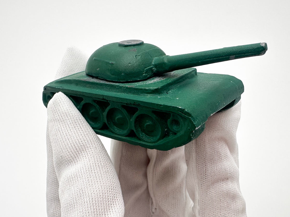 Vintage Soviet Diecast Toy Tank | USSR Metal Heavy Armored Vehicle Collectible
