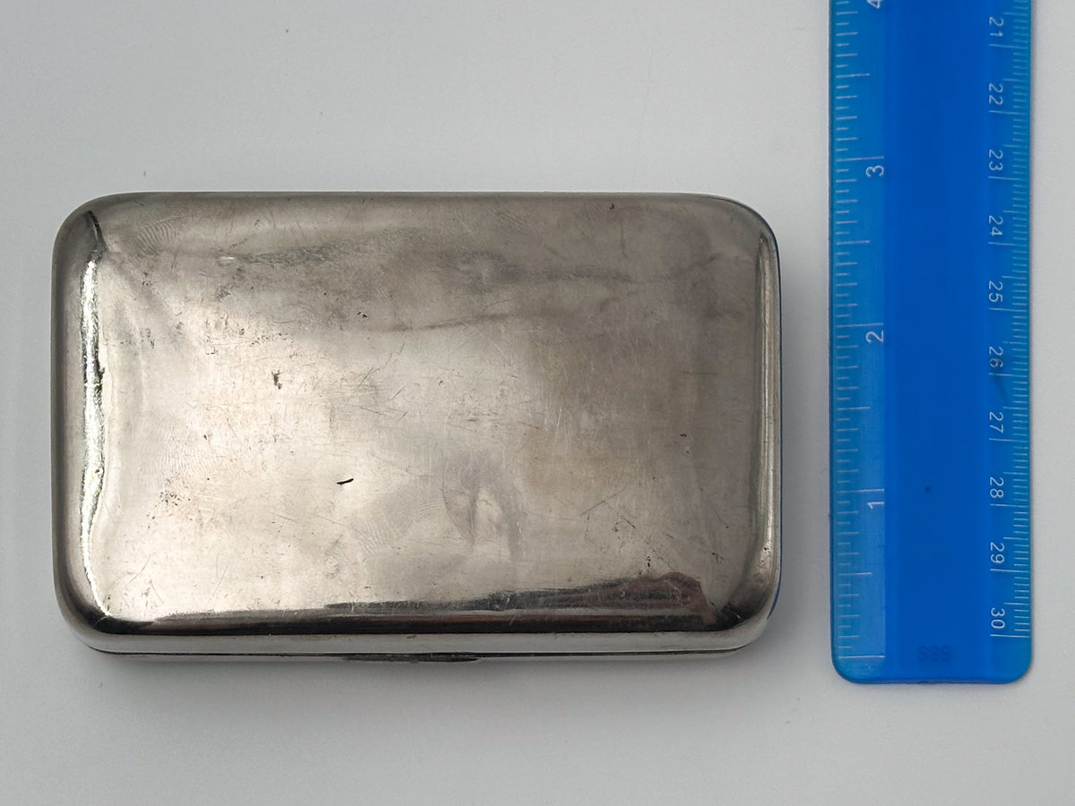 Vintage Snuffbox Smoking Pipe | Cigarette Case Odessa Pobeda Artel Pocket Box Soviet Tobacciana USSR
