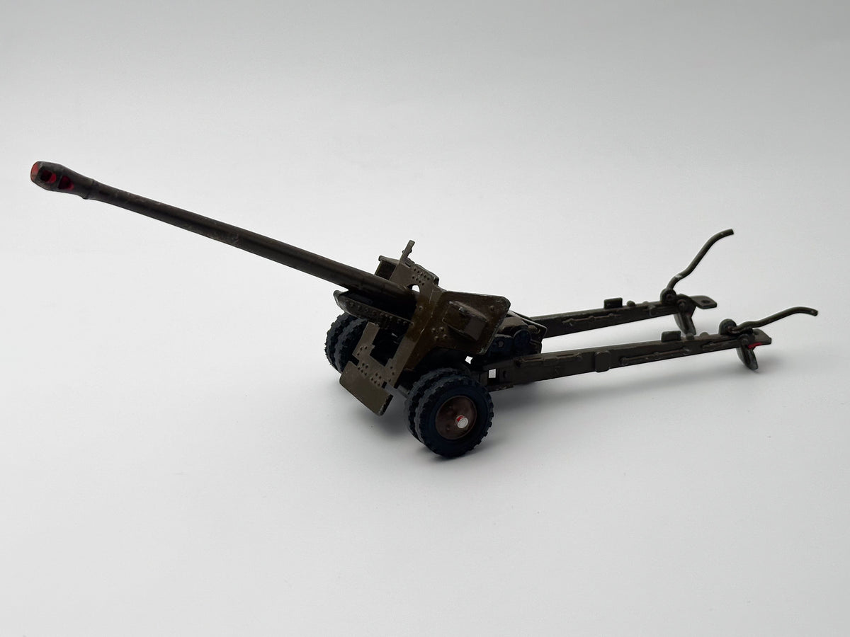 Vintage Soviet Diecast Metal 100mm Anti-Tank Field Gun BS-3 Toy Model USSR 1:43 | Arsenal Plant Leningrad