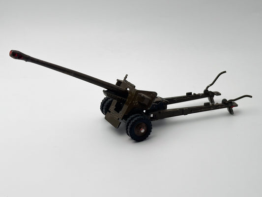 Vintage Soviet Diecast Metal 100mm Anti-Tank Field Gun BS-3 Toy Model USSR 1:43 | Arsenal Plant Leningrad