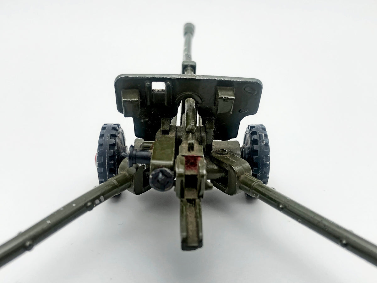 Vintage Soviet Diecast Metal 100mm Anti-Tank Field Gun BS-3 Toy Model USSR 1:43 | Arsenal Plant Leningrad