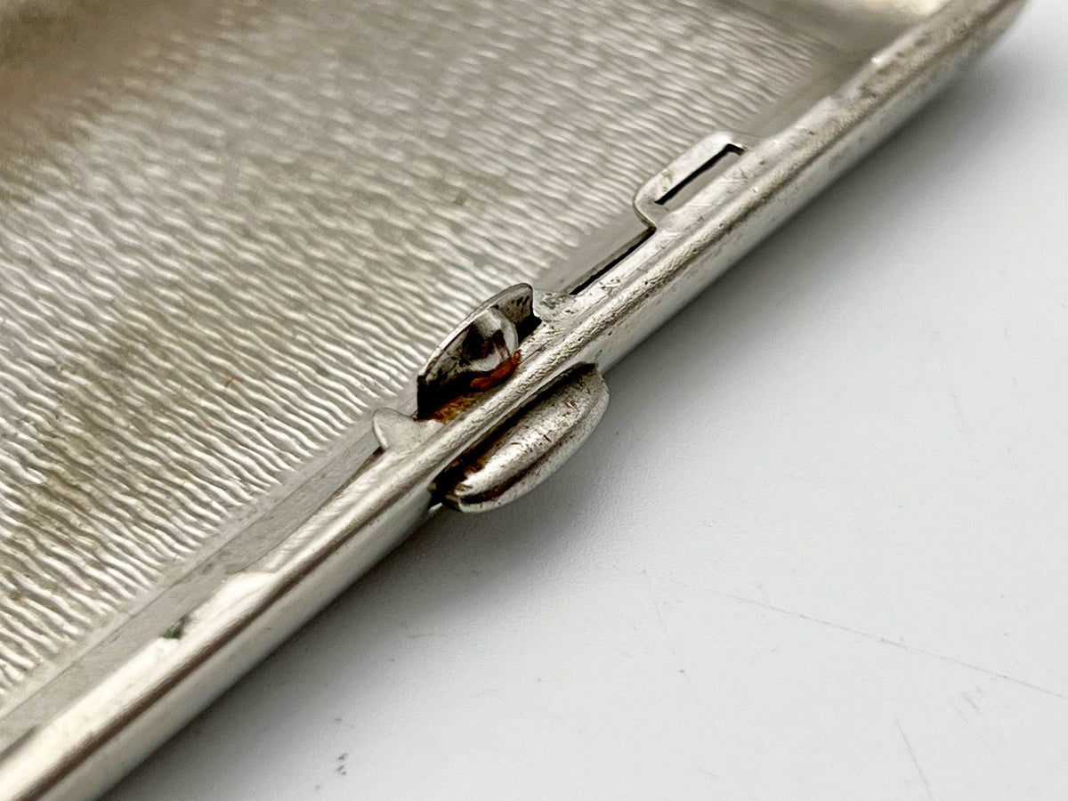 Vintage Leningrad Admiralty Cigarette Case | Saint Petersburg Pocket Box Soviet Tobacciana USSR