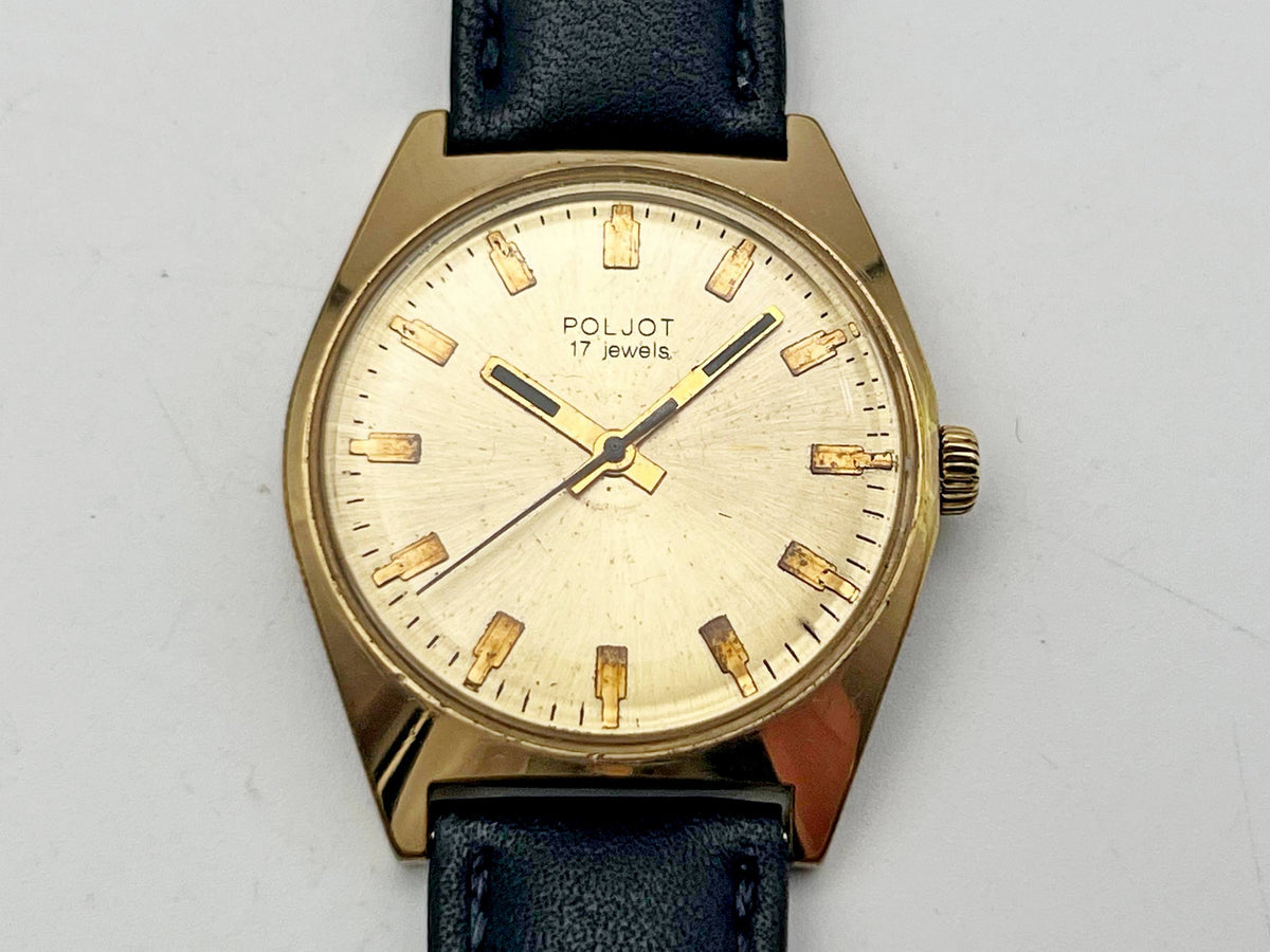 Vintage POLJOT 2609 AU10 Soviet Mechanical Watch | Gilding  Wristwatch USSR Watch