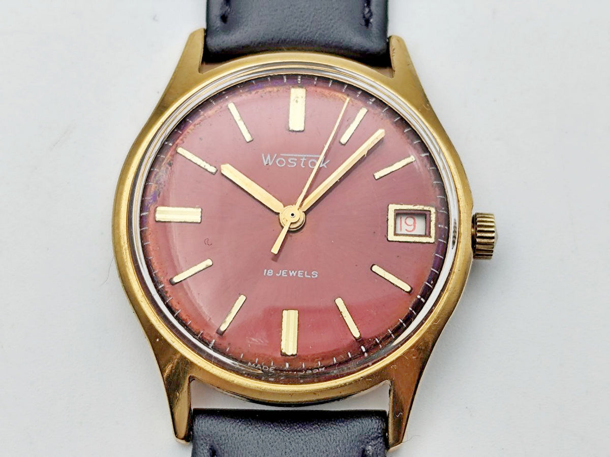 Vintage WOSTOK 2214 AU 5 Soviet Mechanical Wristwatch | Vostok USSR Watch