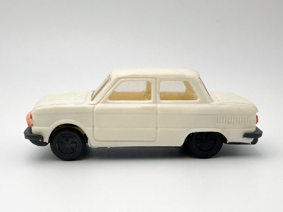 Vintage ZAZ-968 Zaporozhets Toy Car | USSR Plastic Collectible Miniature