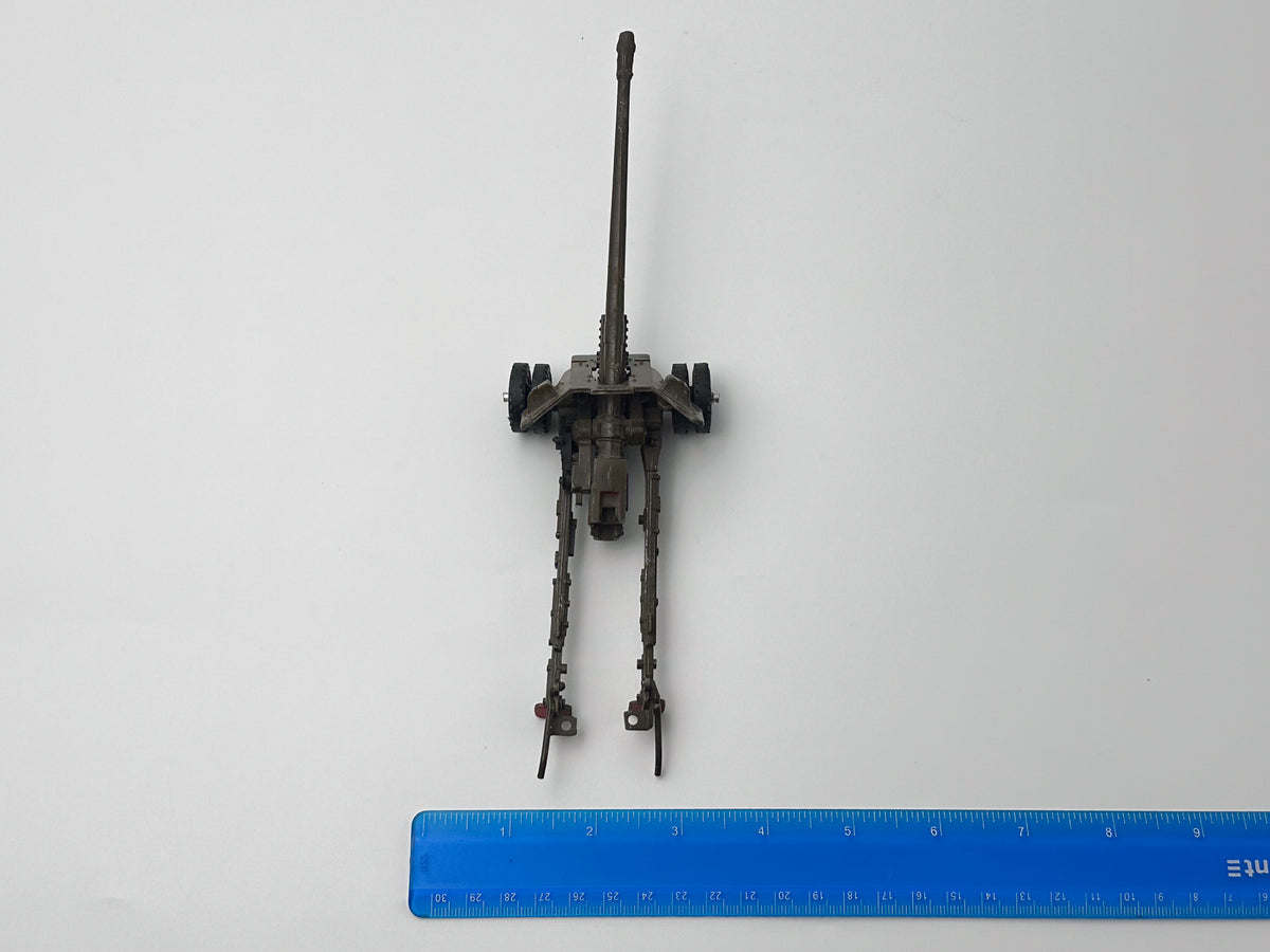 Vintage Soviet Diecast Metal 100mm Anti-Tank Field Gun BS-3 Toy Model USSR 1:43 | Arsenal Plant Leningrad