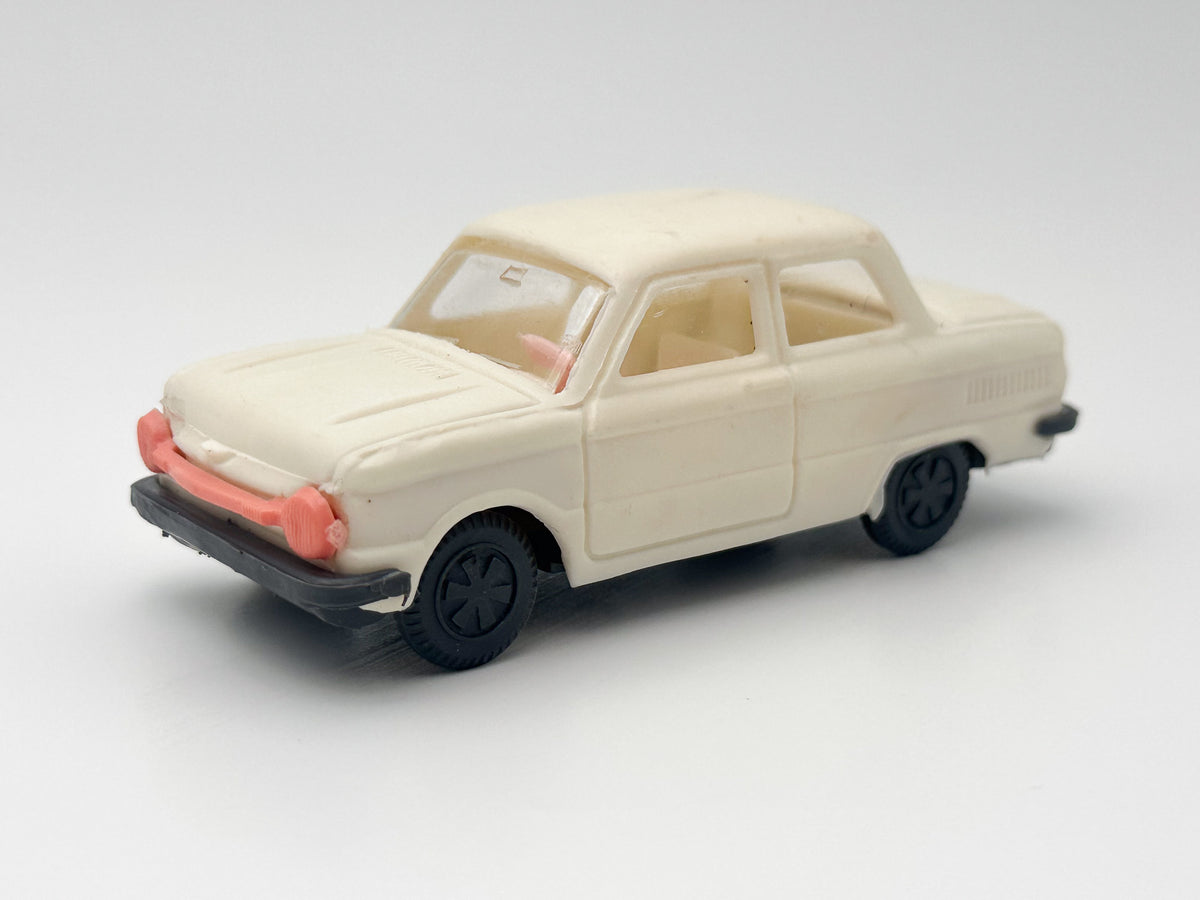Vintage ZAZ-968 Zaporozhets Toy Car with Box | USSR Plastic Collectible Miniature
