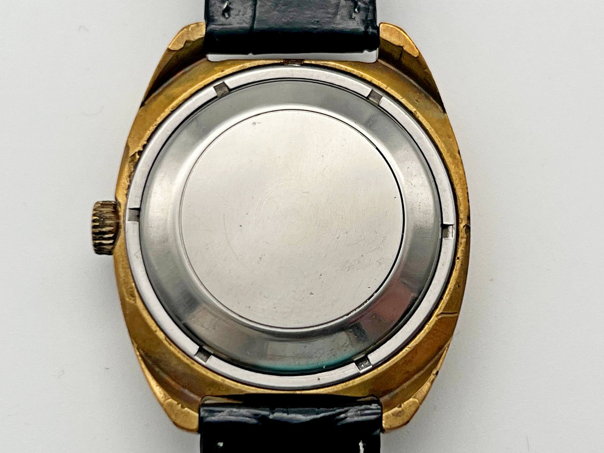 Vintage SLAVA 2427 AU 10 Self-Winding Soviet Mechanical Watch | Gilding  Wristwatch USSR Watch