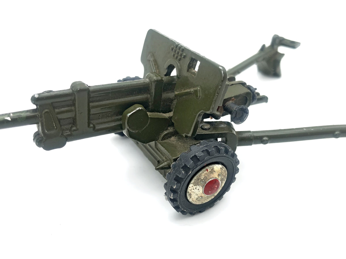 Vintage Soviet Diecast Metal 100mm Anti-Tank Field Gun BS-3 Toy Model USSR 1:43 | Arsenal Plant Leningrad