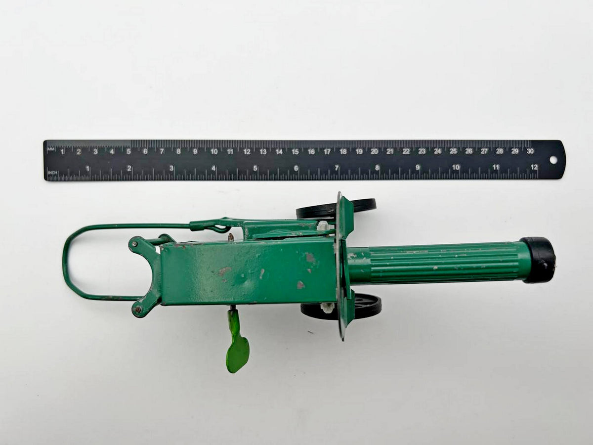 Vintage Soviet Maxim Machine Gun Toy | USSR Pressed Steel Military Collectible