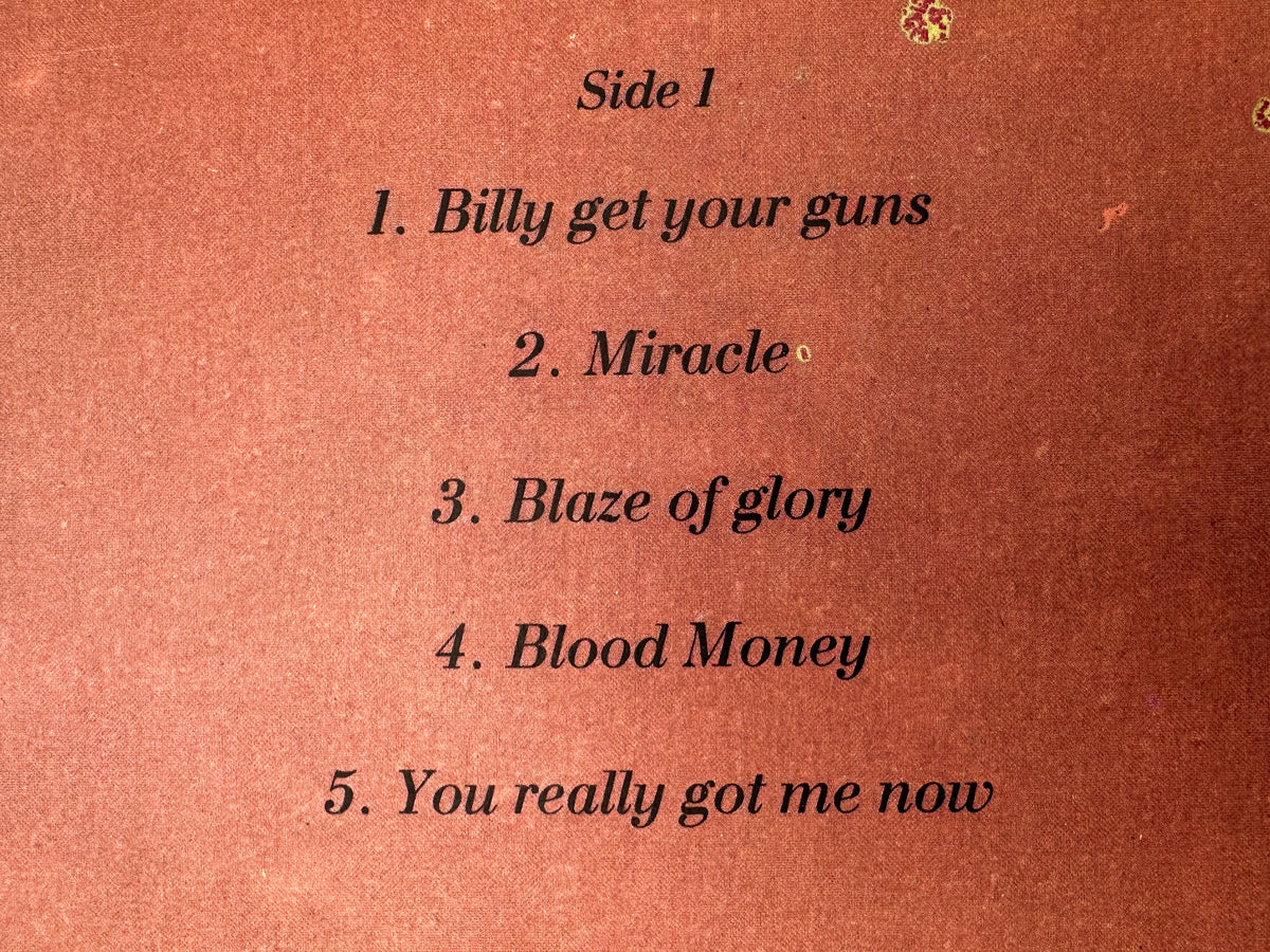 Jon Bon Jovi - Blaze Of Glory / Young Guns II (LP, Vinyl, 1991) Santa Record Pressing