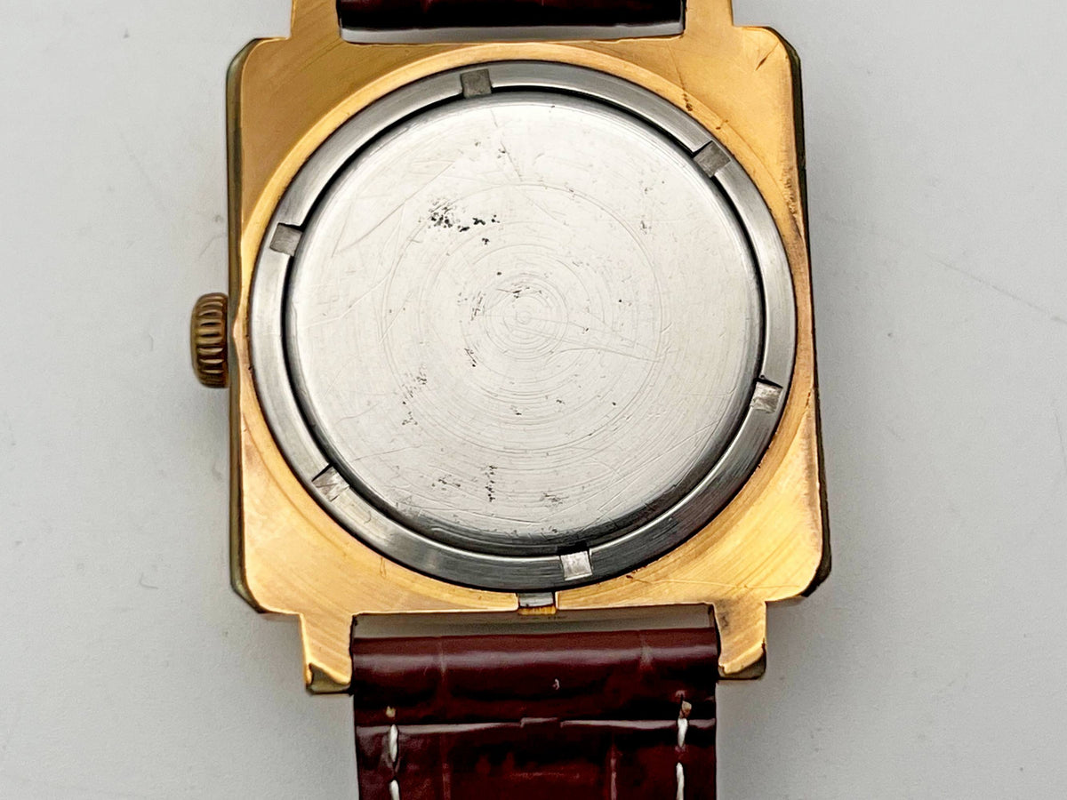 Vintage Raketa 2609 Square AU 20 Soviet Mechanical Watch | USSR Watch