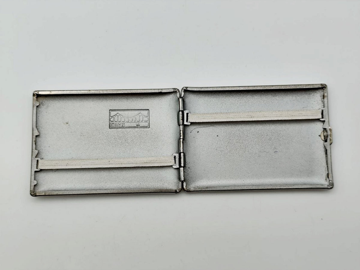 Vintage Kyiv City Bridge Cigarette Case | Ukrainian Landmark Pocket Box Soviet Tobacciana USSR