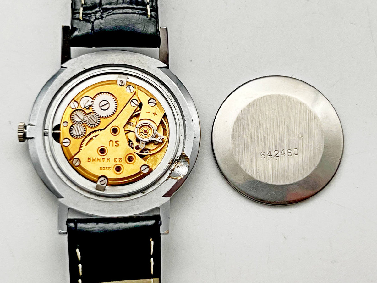Vintage Seconda De Lux Ultraslim Soviet Mechanical Watch LUCH 2209 | Gilding  Wristwatch USSR Watch