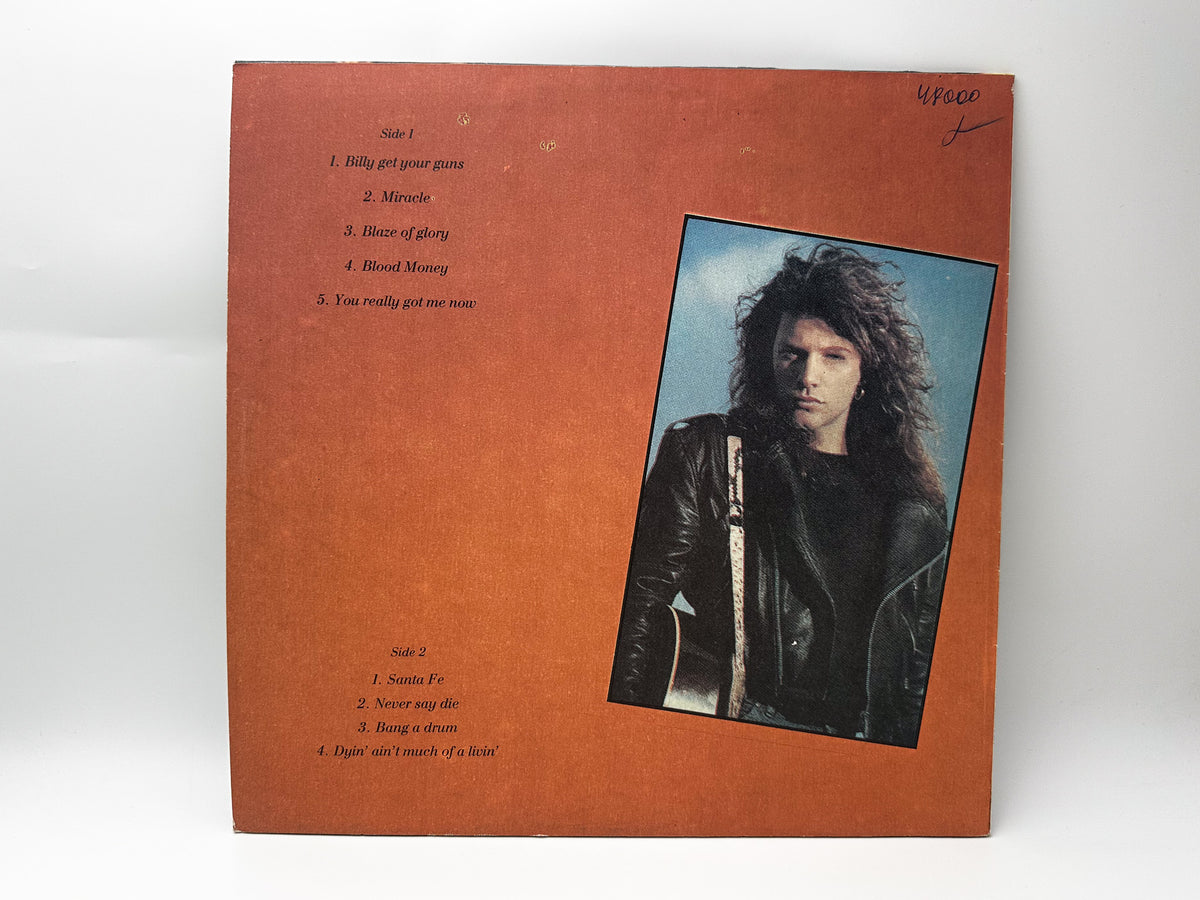 Jon Bon Jovi - Blaze Of Glory / Young Guns II (LP, Vinyl, 1991) Santa Record Pressing